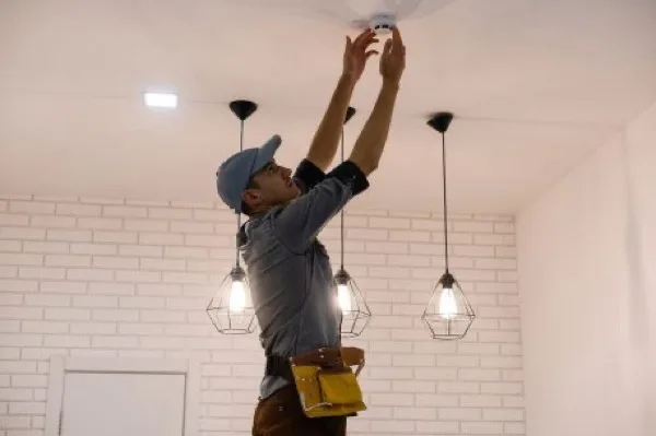 Smoke detector and home electrical safety inspection